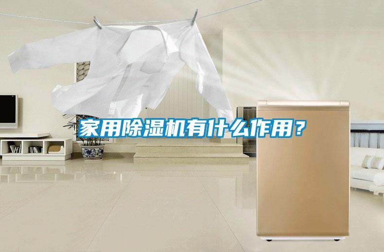 家用除湿机有什么作用？