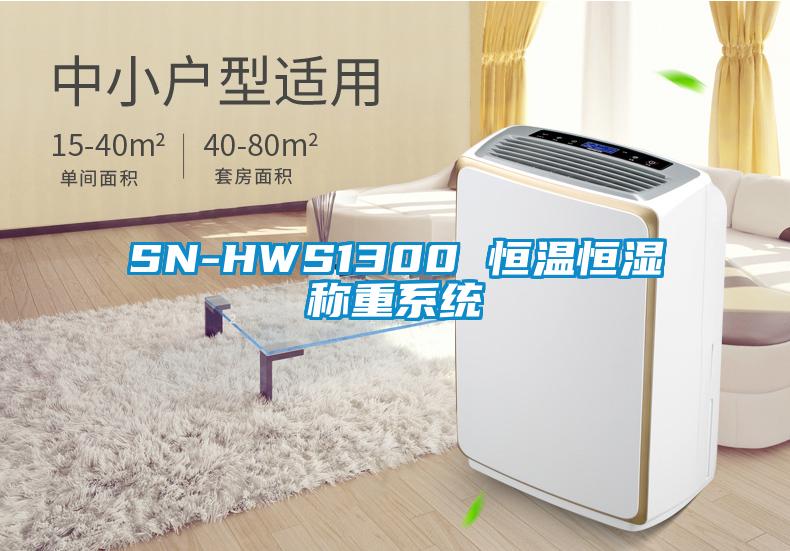 SN-HWS1300 恒温恒湿称重系统