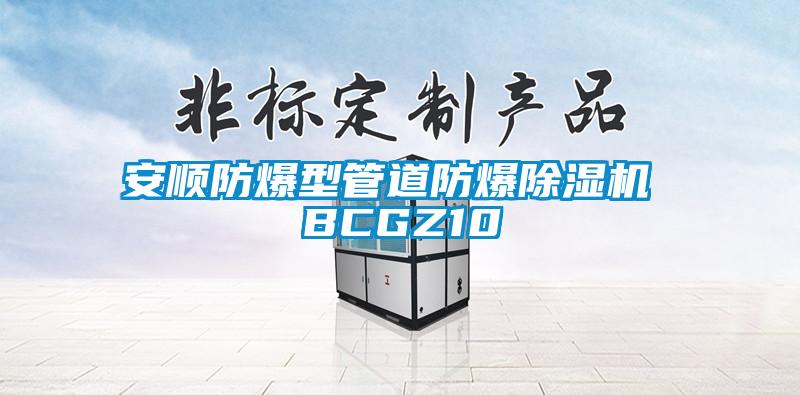 安顺防爆型管道防爆除湿机 BCGZ10