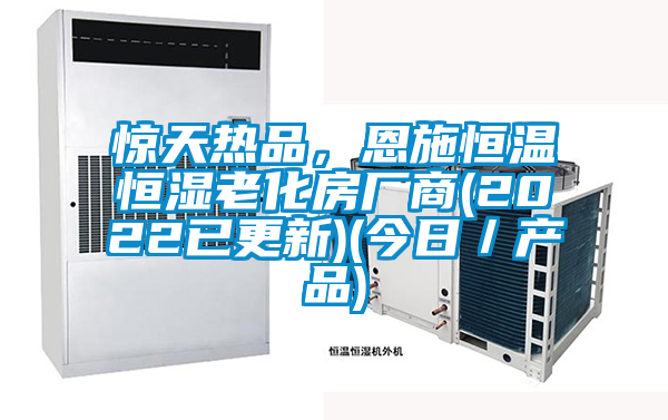 惊天热品，恩施恒温恒湿老化房厂商(2022已更新)(今日／产品)